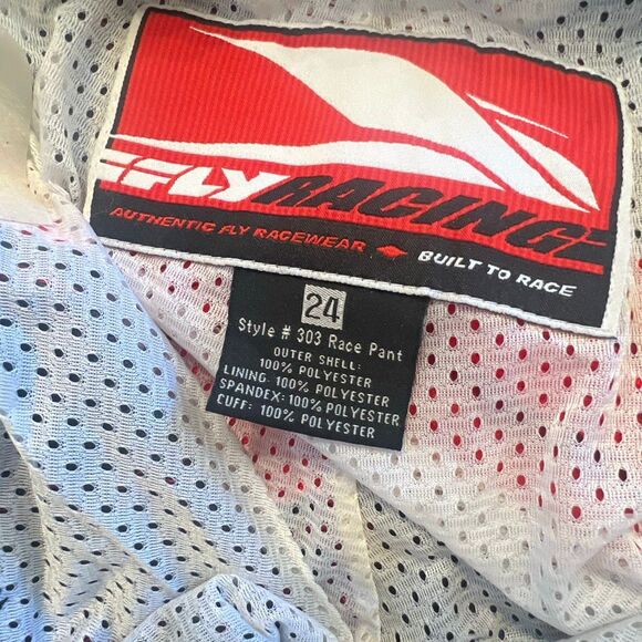Fly Racing Motocross Pants Youth Size 24 Unisex Nwt Old Stock - Picture 6 of 7